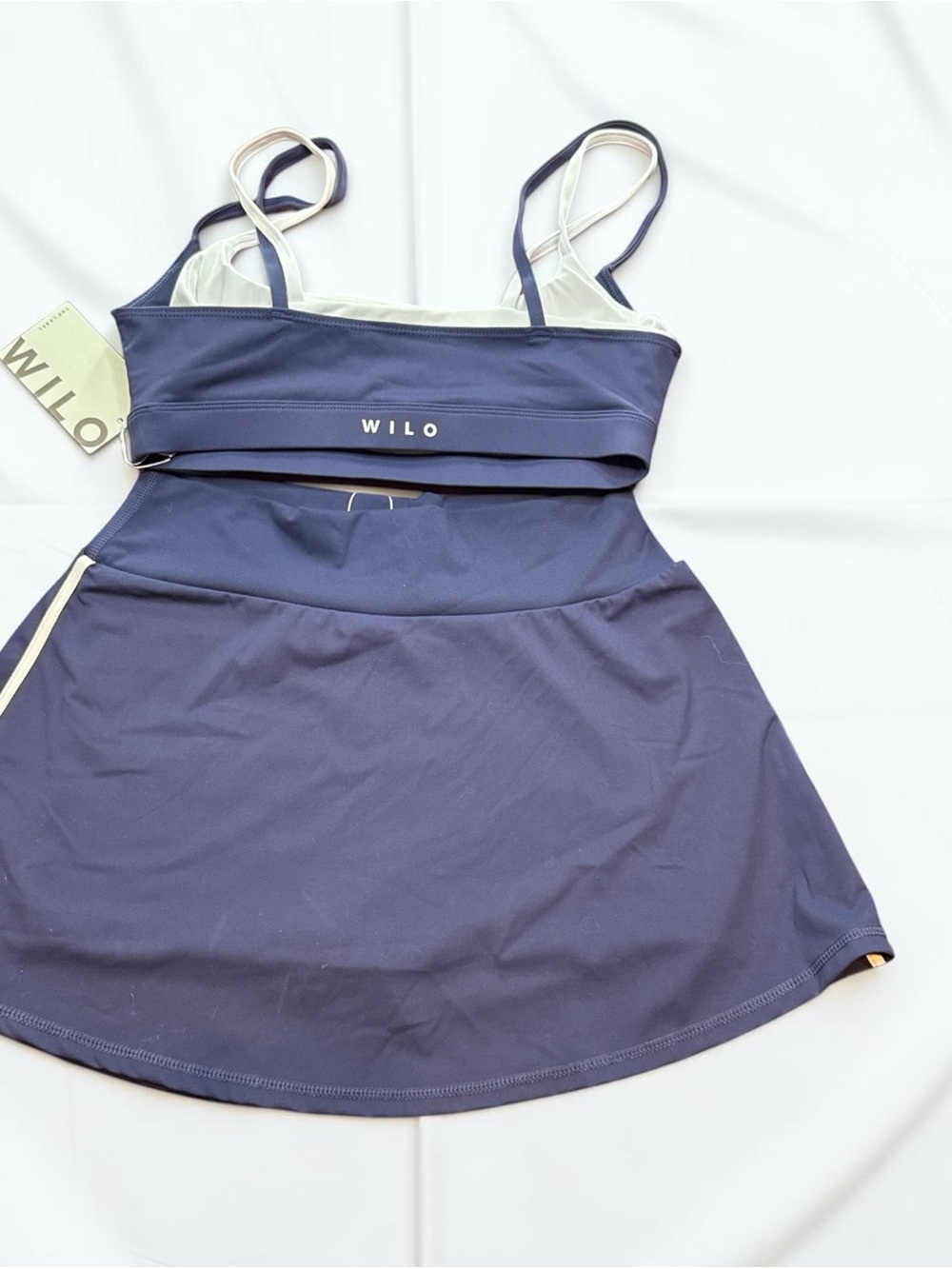 Wilo the Label Navy Athletic Skort set with NWT - Picture 3 of 11